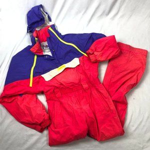 Vintage 80’s Peregrine Bright Neon Ski Suit